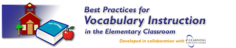 Best Practices for Vocabulary Instruction in the Elem Classroom
